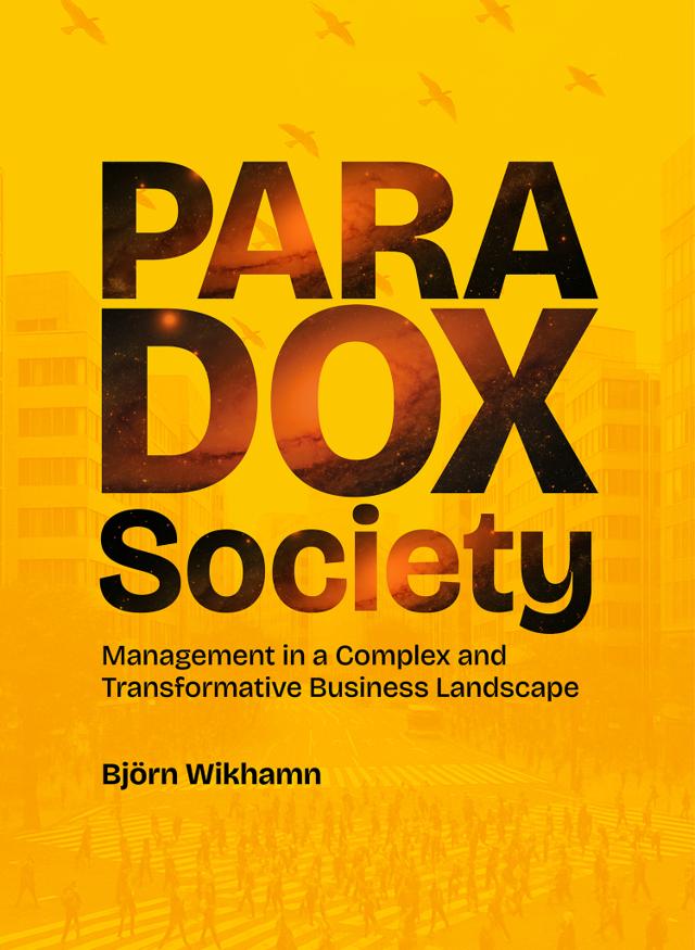 Cover of Paradox Society by Björn Wikhamn
